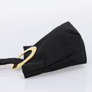 CELINE Pouch Nylon Black Auth 84937-3