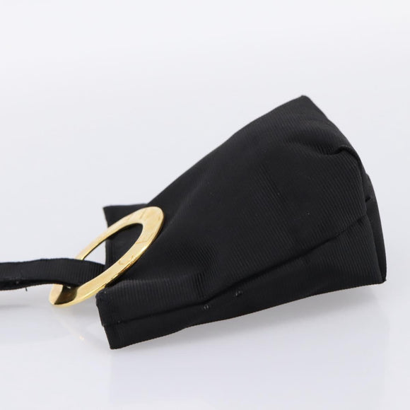 CELINE Pouch Nylon Black Auth 84937
