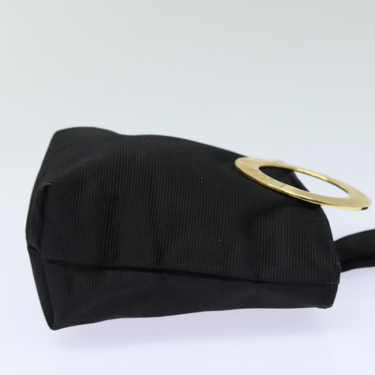 CELINE Pouch Nylon Black Auth 84937