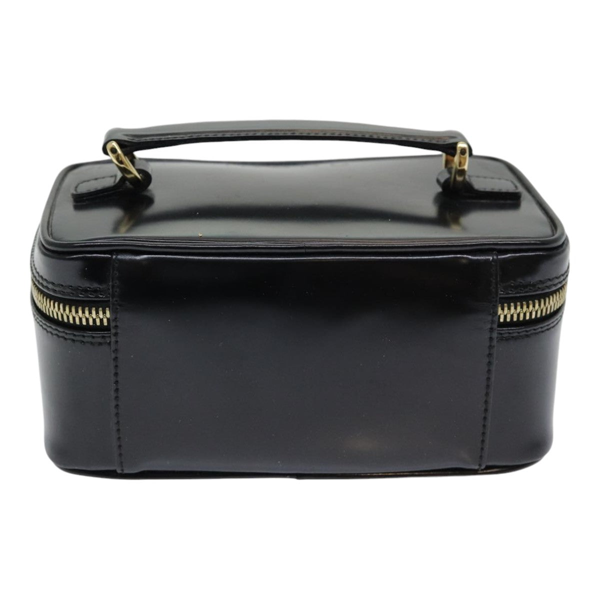 GUCCI Vanity Pouch Black 032 1956 0151 Auth 84938