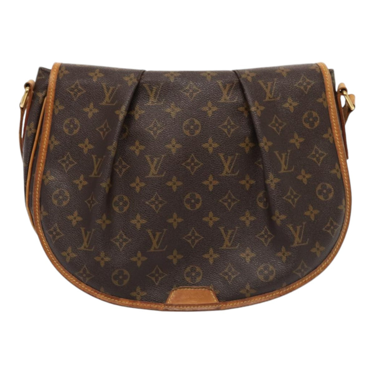 LOUIS VUITTON Monogram Menilmontant MM Shoulder Bag M40473 LV Auth 84949