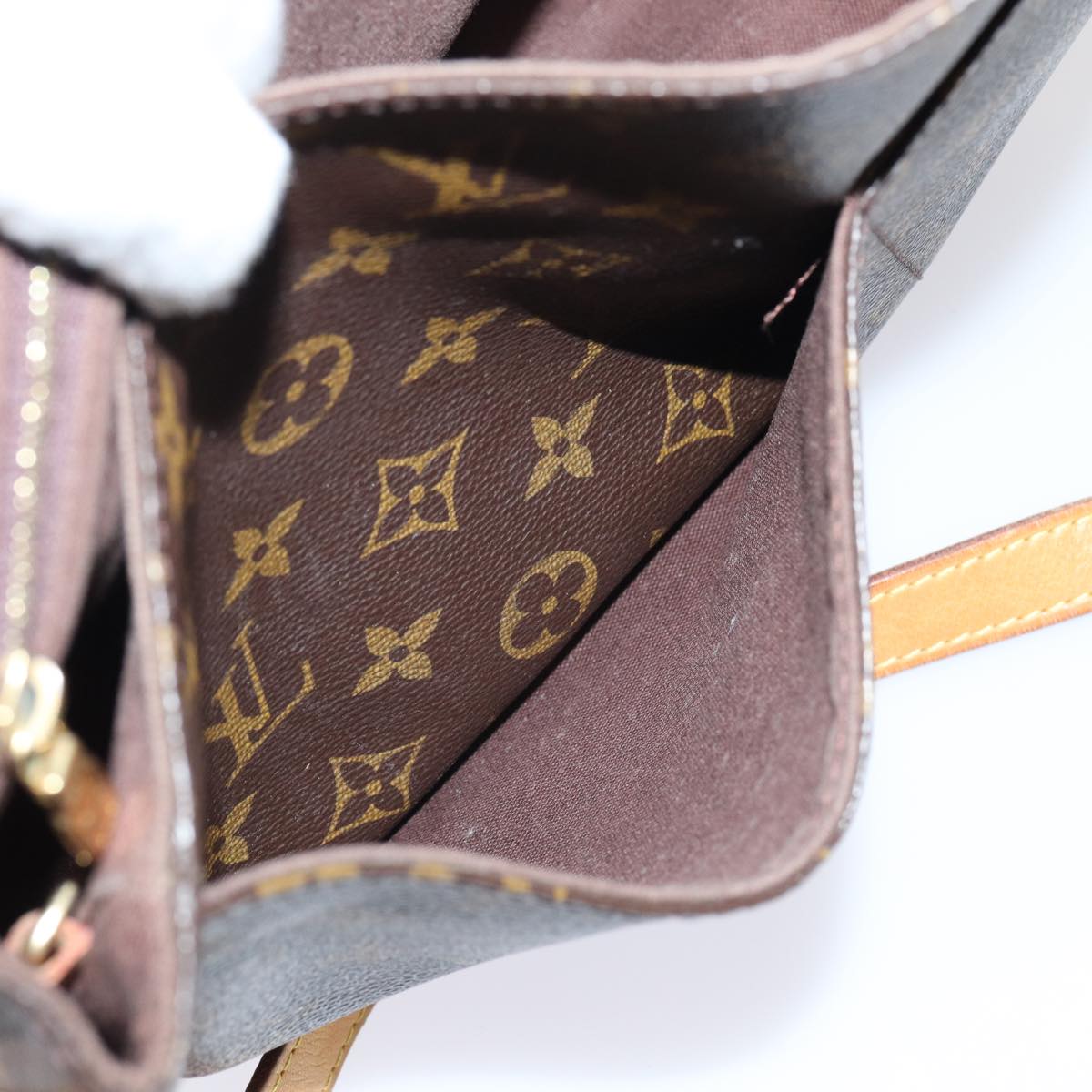 LOUIS VUITTON Monogram Menilmontant MM Shoulder Bag M40473 LV Auth 84949