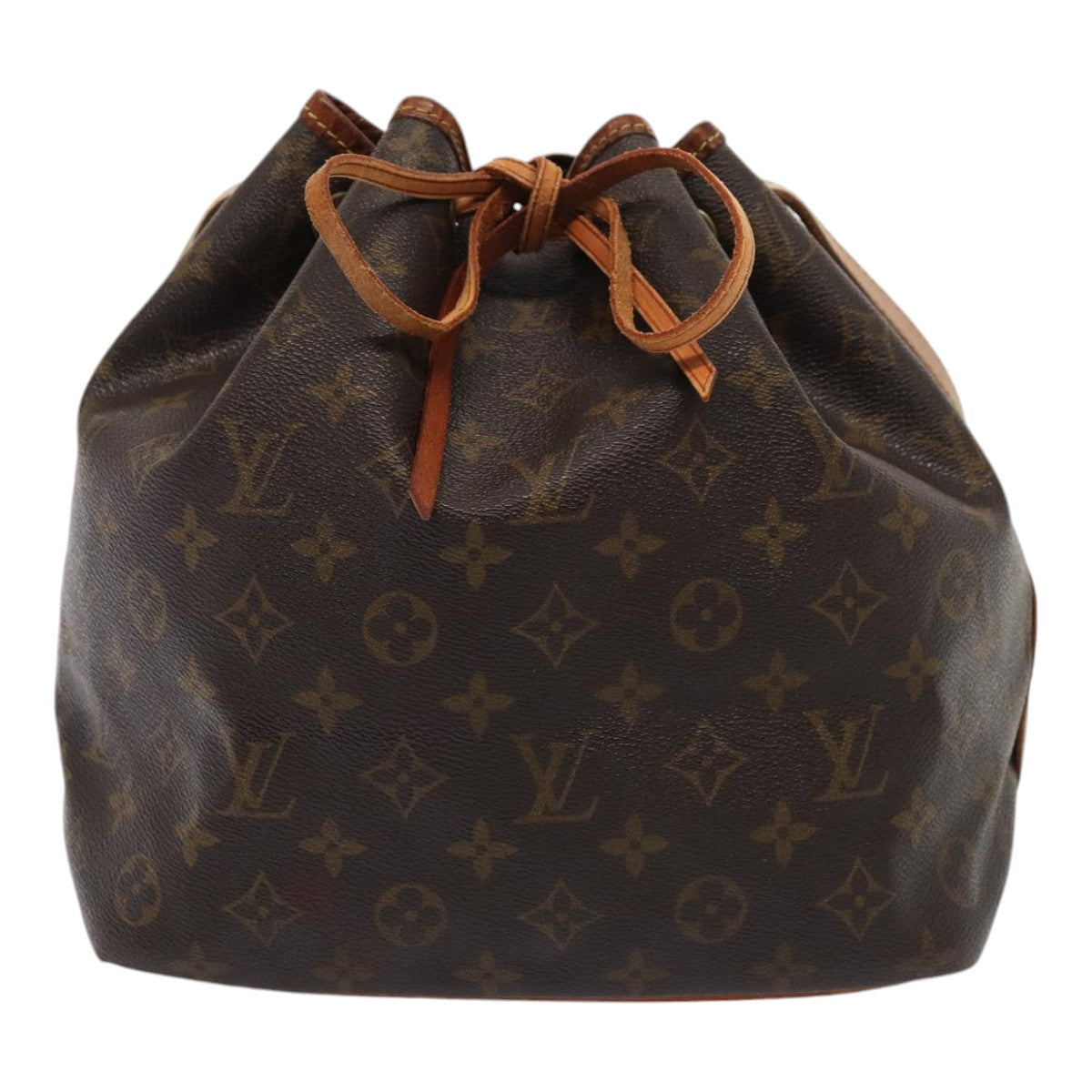 LOUIS VUITTON Monogram Petit Noe Shoulder Bag M42226 LV Auth 84951