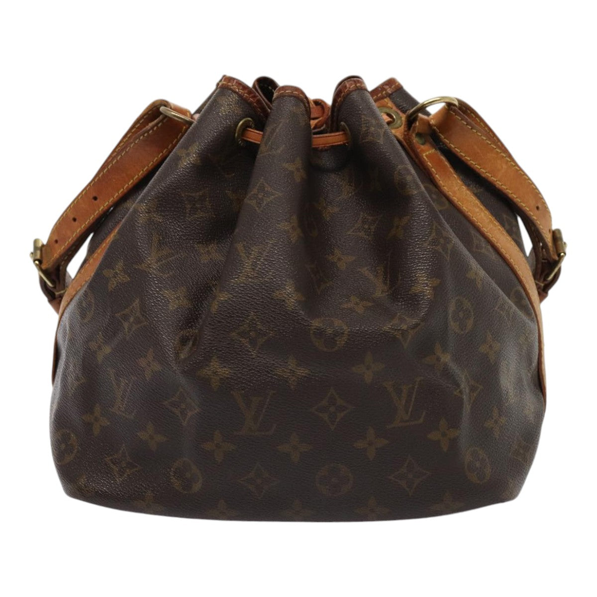 LOUIS VUITTON Monogram Petit Noe Shoulder Bag M42226 LV Auth 84951