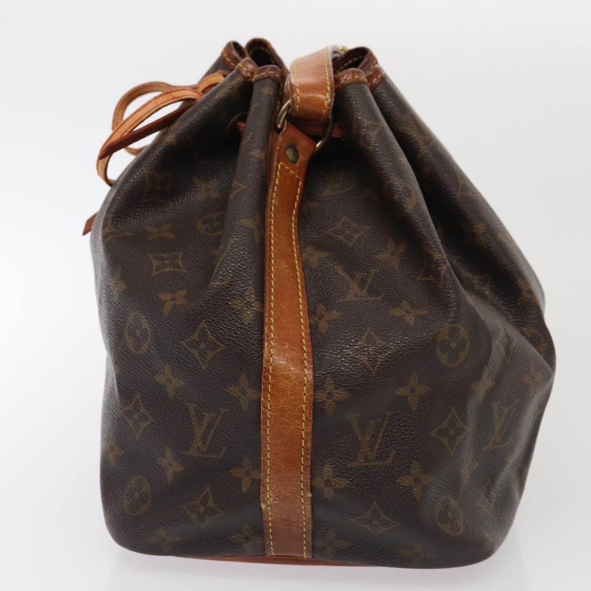 LOUIS VUITTON Monogram Petit Noe Shoulder Bag M42226 LV Auth 84951