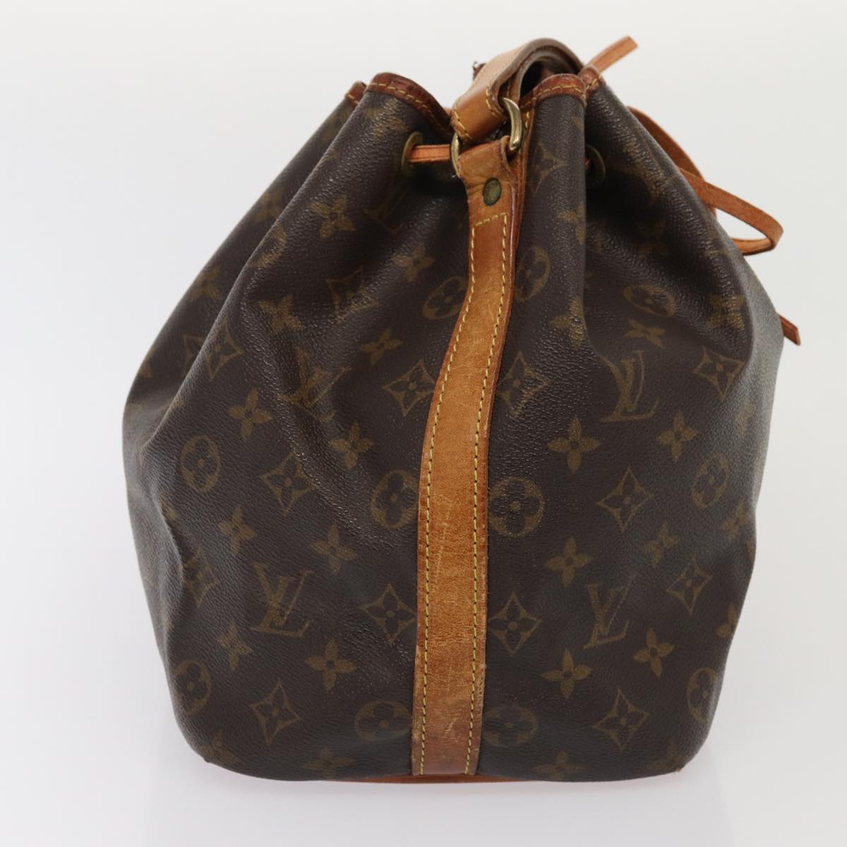 LOUIS VUITTON Monogram Petit Noe Shoulder Bag M42226 LV Auth 84951