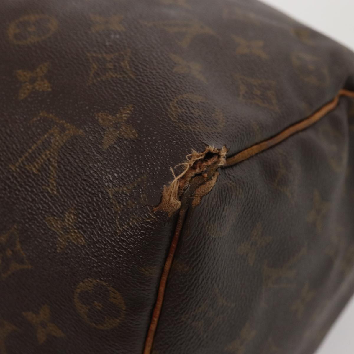 LOUIS VUITTON Monogram Speedy 35 Hand Bag M41524 LV Auth 84960