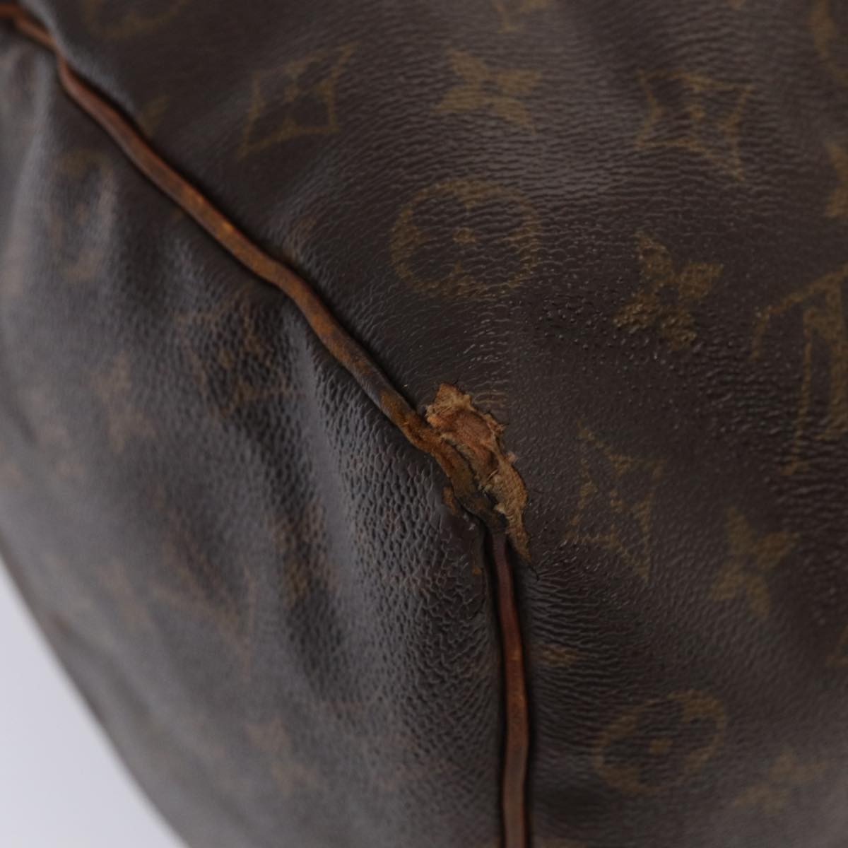 LOUIS VUITTON Monogram Speedy 35 Hand Bag M41524 LV Auth 84960