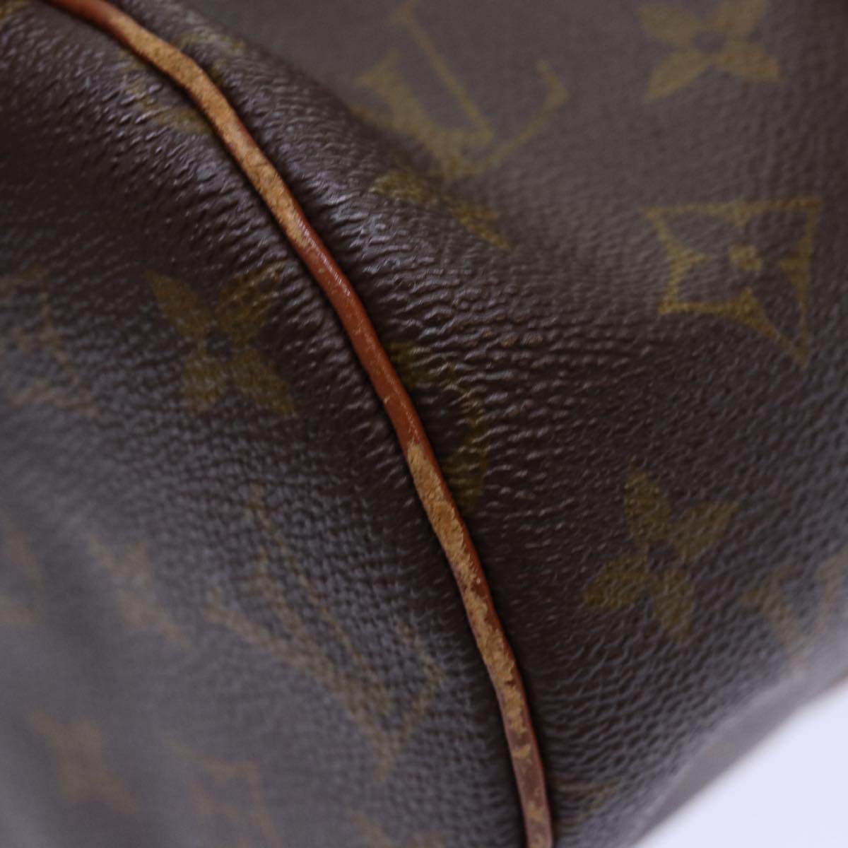 LOUIS VUITTON Monogram Papillon 30 Hand Bag M51385 LV Auth 84961