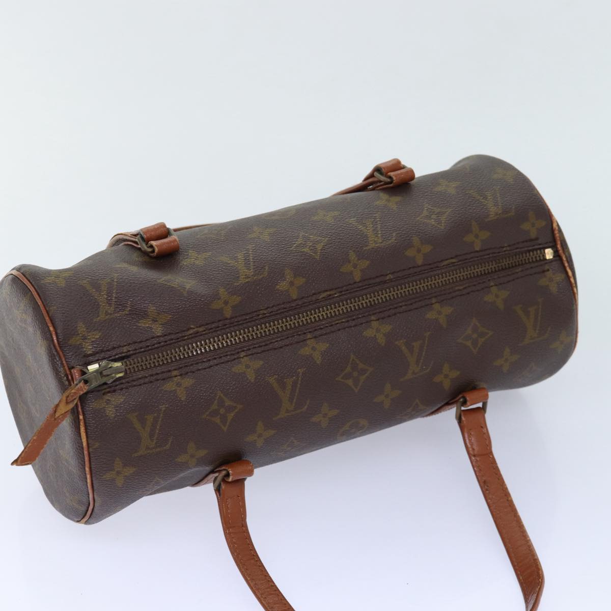 LOUIS VUITTON Monogram Papillon 30 Hand Bag M51385 LV Auth 84961