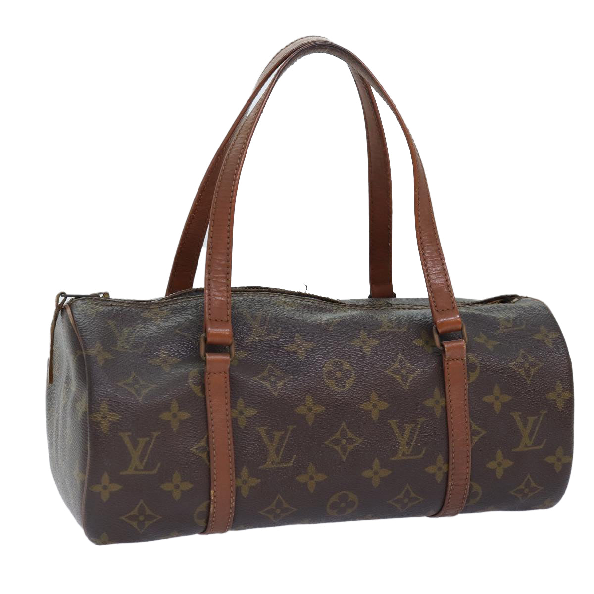 LOUIS VUITTON Monogram Papillon 30 Hand Bag M51385 LV Auth 84963