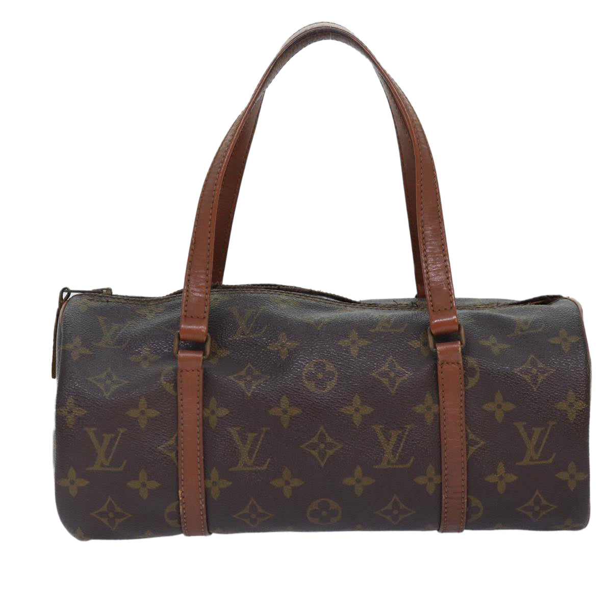 LOUIS VUITTON Monogram Papillon 30 Hand Bag M51385 LV Auth 84963