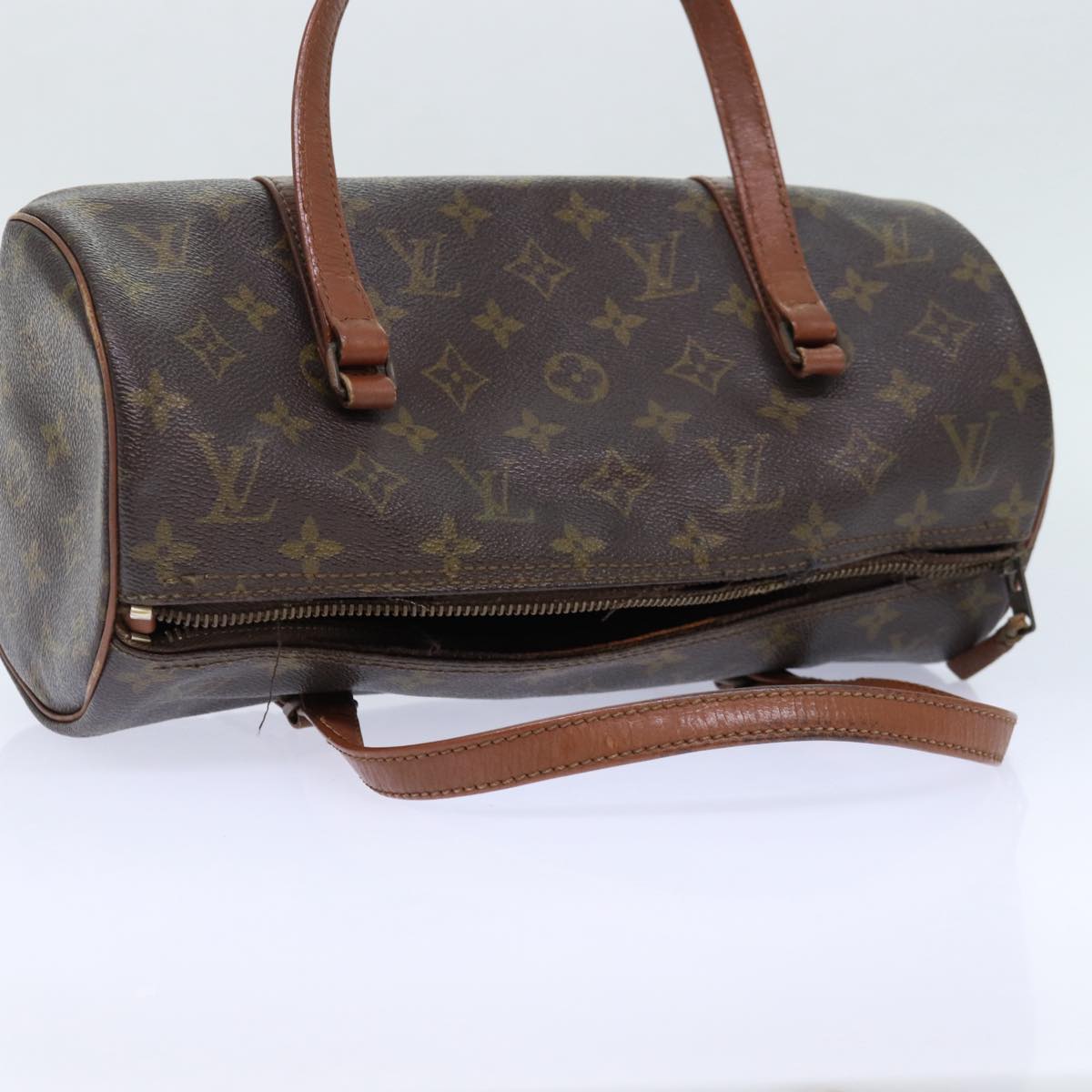 LOUIS VUITTON Monogram Papillon 30 Hand Bag M51385 LV Auth 84963