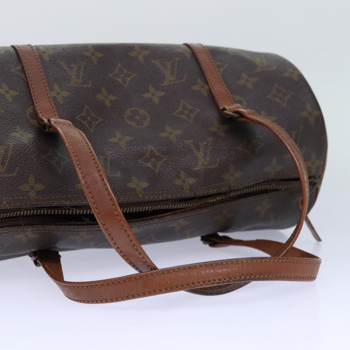 LOUIS VUITTON Monogram Papillon 30 Hand Bag M51385 LV Auth 84963