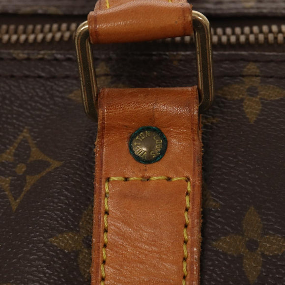 LOUIS VUITTON Monogram Keepall 60 Boston Tasche M41422 LV Auth 84971