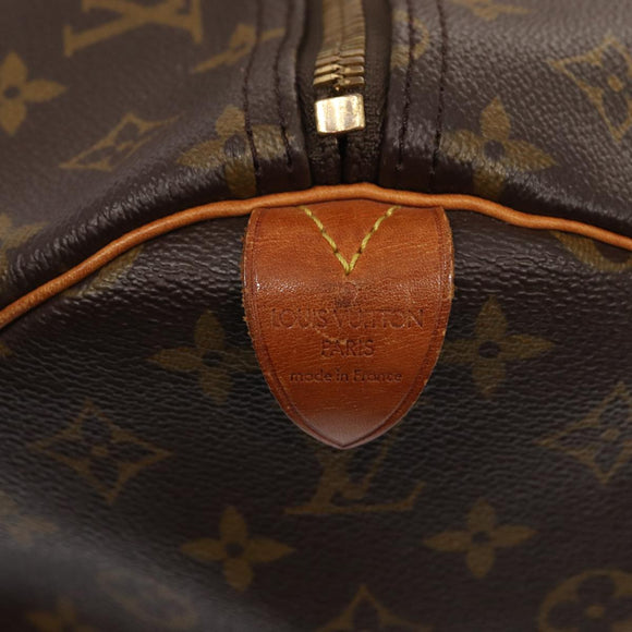 LOUIS VUITTON Monogram Keepall 60 Boston Tasche M41422 LV Auth 84971