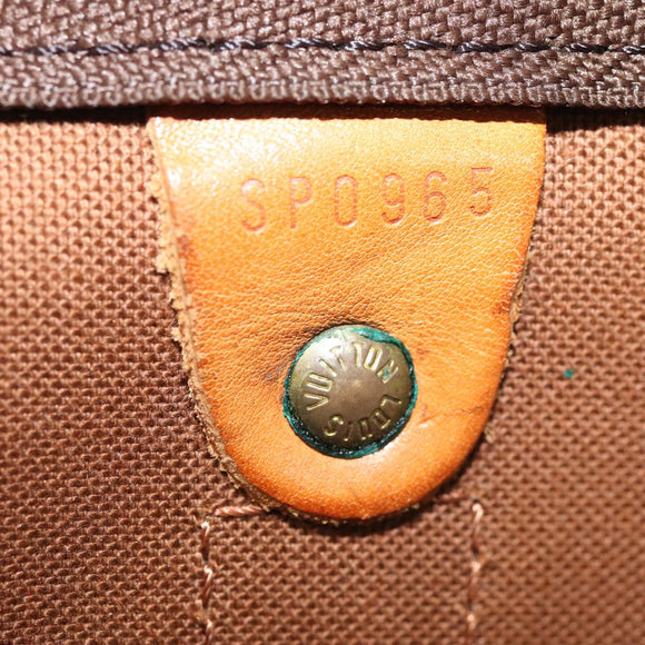 LOUIS VUITTON Monogram Keepall 60 Boston Bag M41422 LV Auth 84971