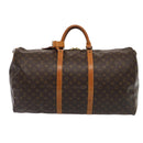 LOUIS VUITTON Monogram Keepall 60 Boston Bag M41422 LV Auth 84971-13