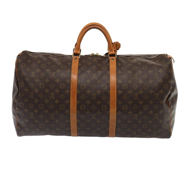 LOUIS VUITTON Monogram Keepall 60 Boston Bag M41422 LV Auth 84971 - 0