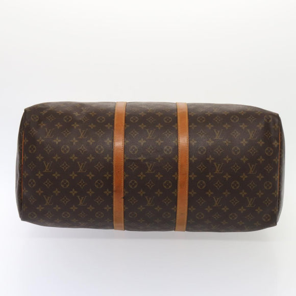 LOUIS VUITTON Monogram Keepall 60 Boston Tasche M41422 LV Auth 84971