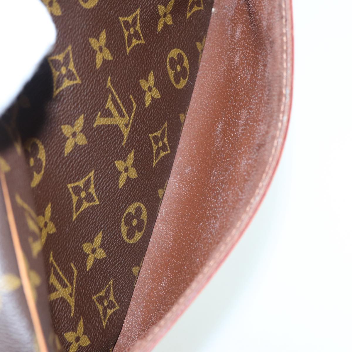 LOUIS VUITTON Monogram Compiegne 28 Clutch Bag M51845 LV Auth 84975