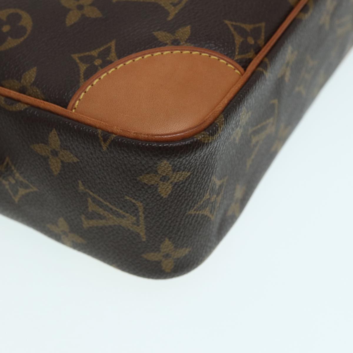 LOUIS VUITTON Monogram Compiegne 28 Clutch Bag M51845 LV Auth 84975