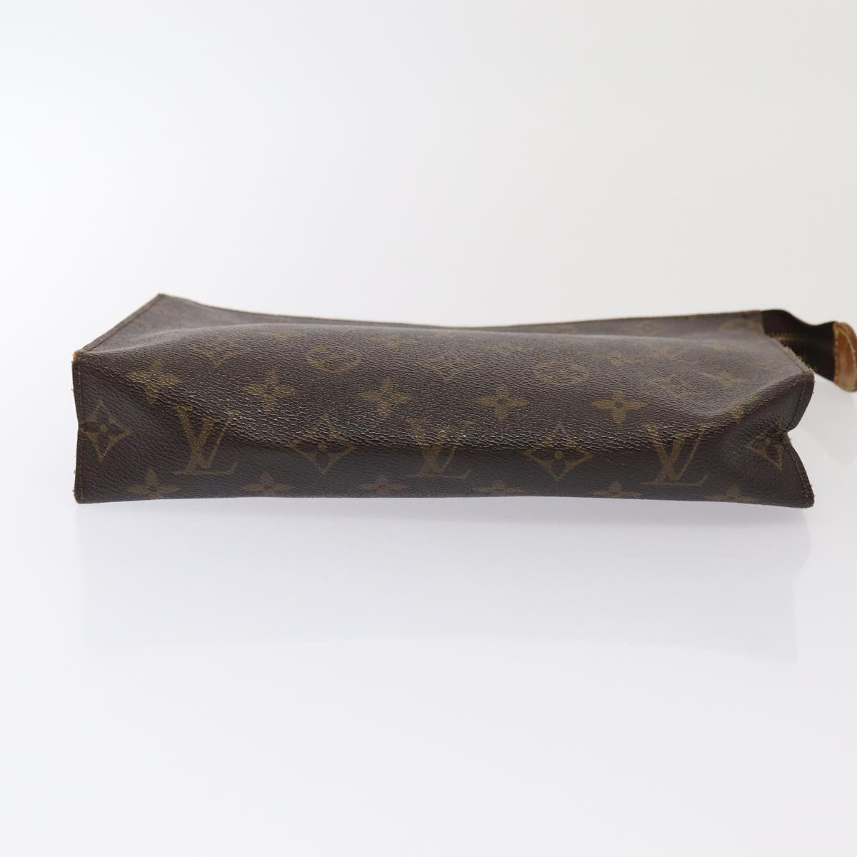 LOUIS VUITTON Monogram Poche Toilette 26 Pouch M47542 LV Auth 84983