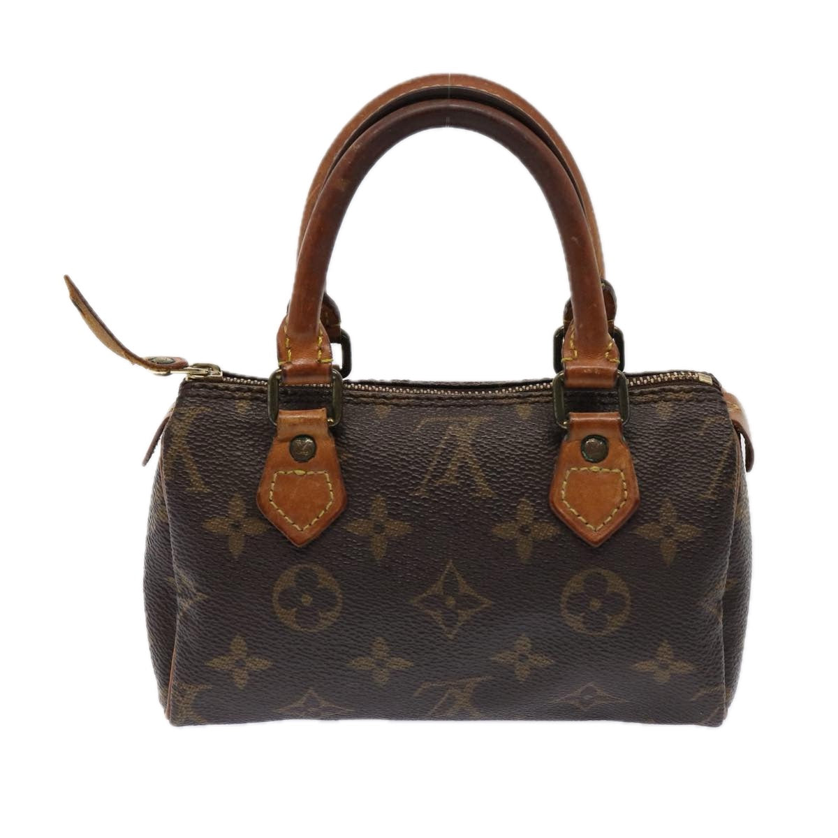 LOUIS VUITTON Monogram Mini Speedy Hand Bag M41534 LV Auth 84985 - 0