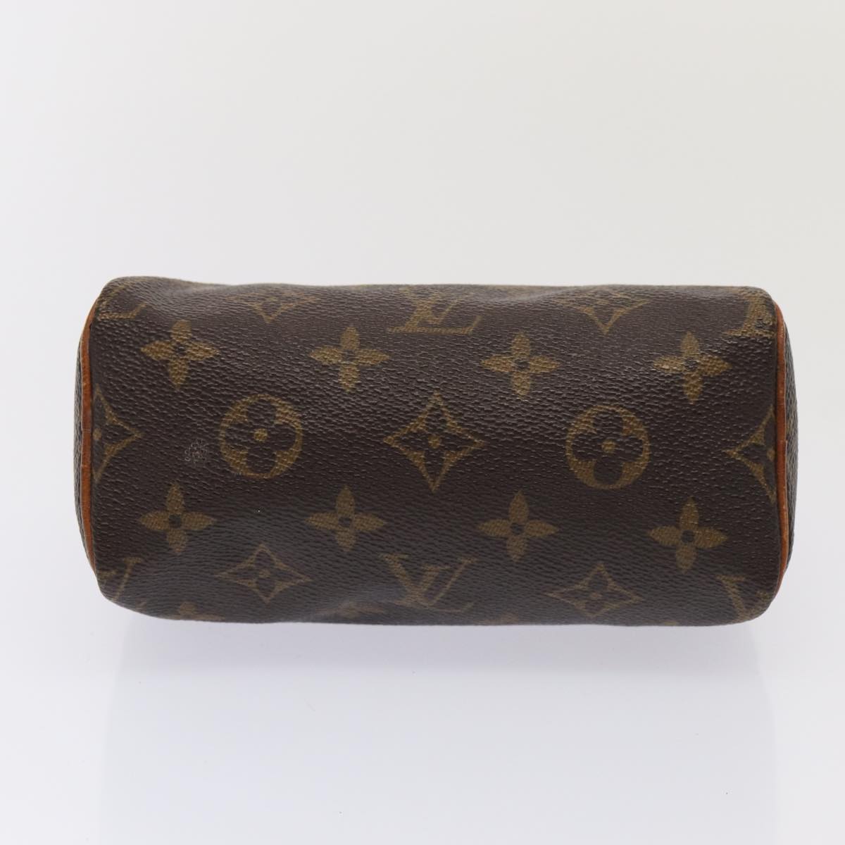 LOUIS VUITTON Monogram Mini Speedy Hand Bag M41534 LV Auth 84985