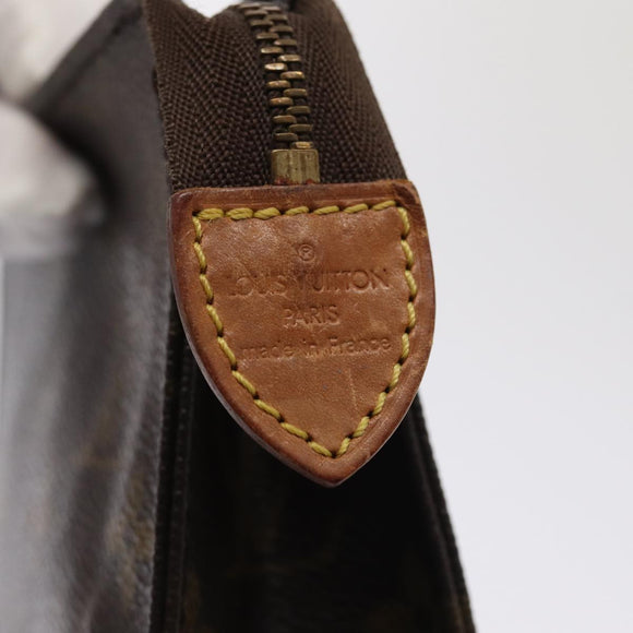 LOUIS VUITTON Monogram Poche Toilette 15 Pouch M47546 LV Auth 84988