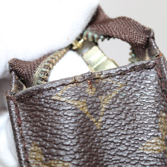 LOUIS VUITTON Monogram Poche Toilette 15 Pouch M47546 LV Auth 84988
