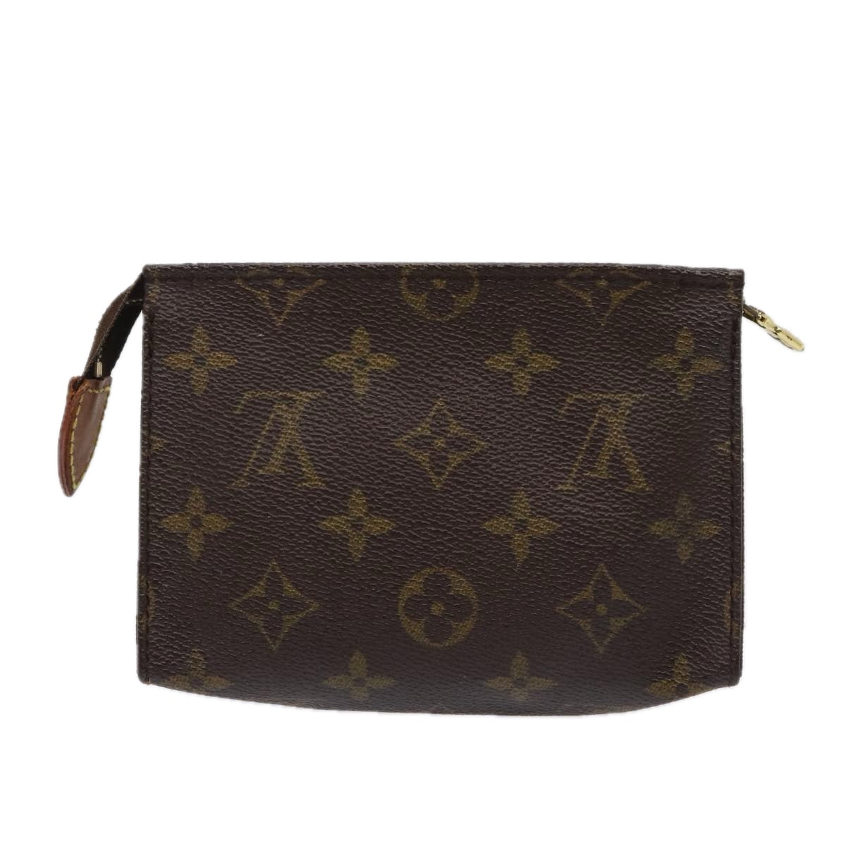 LOUIS VUITTON Monogram Poche Toilette 15 Pouch M47546 LV Auth 84988 - 0