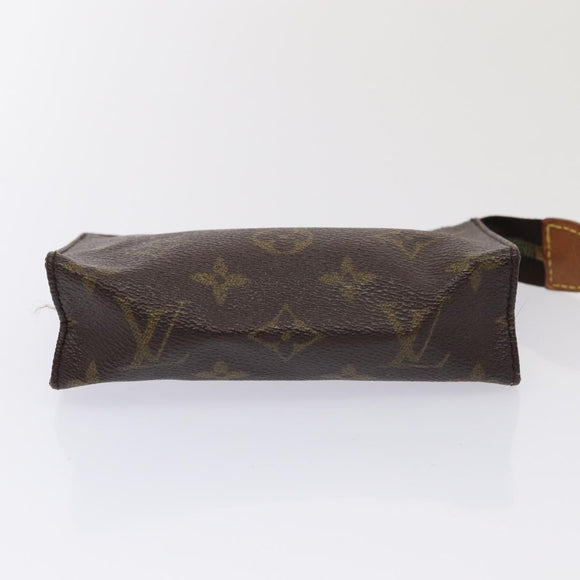 LOUIS VUITTON Monogram Poche Toilette 15 Pouch M47546 LV Auth 84988