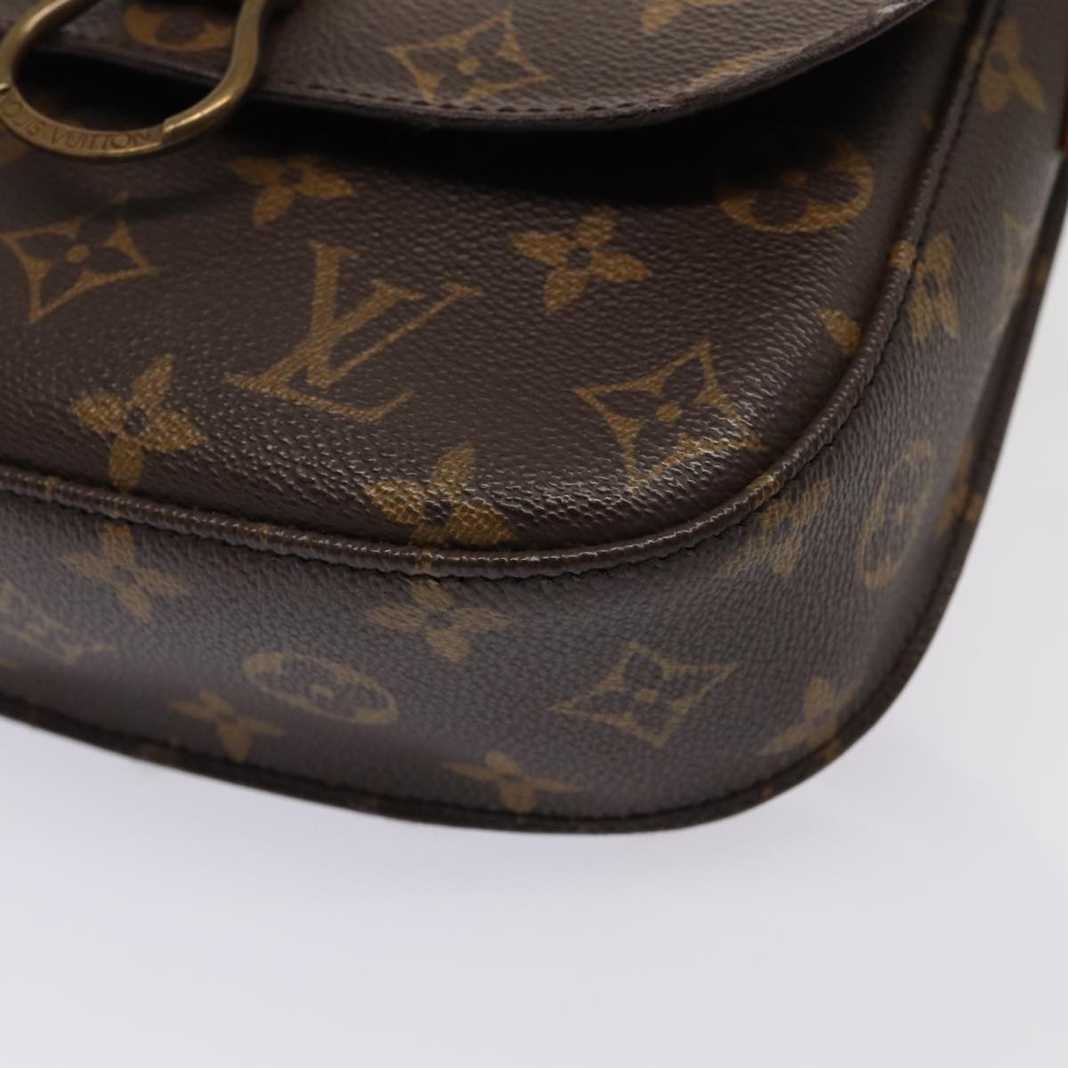 LOUIS VUITTON Monogram Saint Cloud MM Shoulder Bag M51243 LV Auth 84995