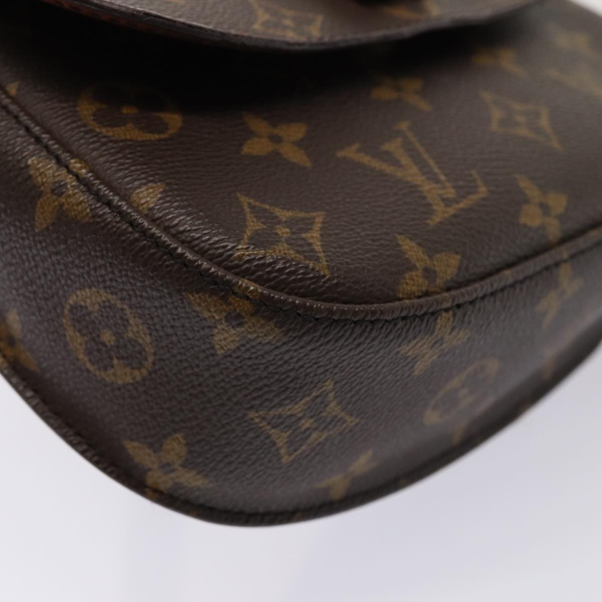 LOUIS VUITTON Monogram Saint Cloud MM Shoulder Bag M51243 LV Auth 84995