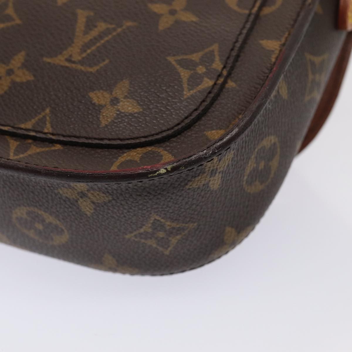 LOUIS VUITTON Monogram Saint Cloud MM Shoulder Bag M51243 LV Auth 84995