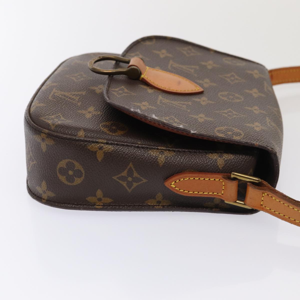 LOUIS VUITTON Monogram Saint Cloud MM Shoulder Bag M51243 LV Auth 84995