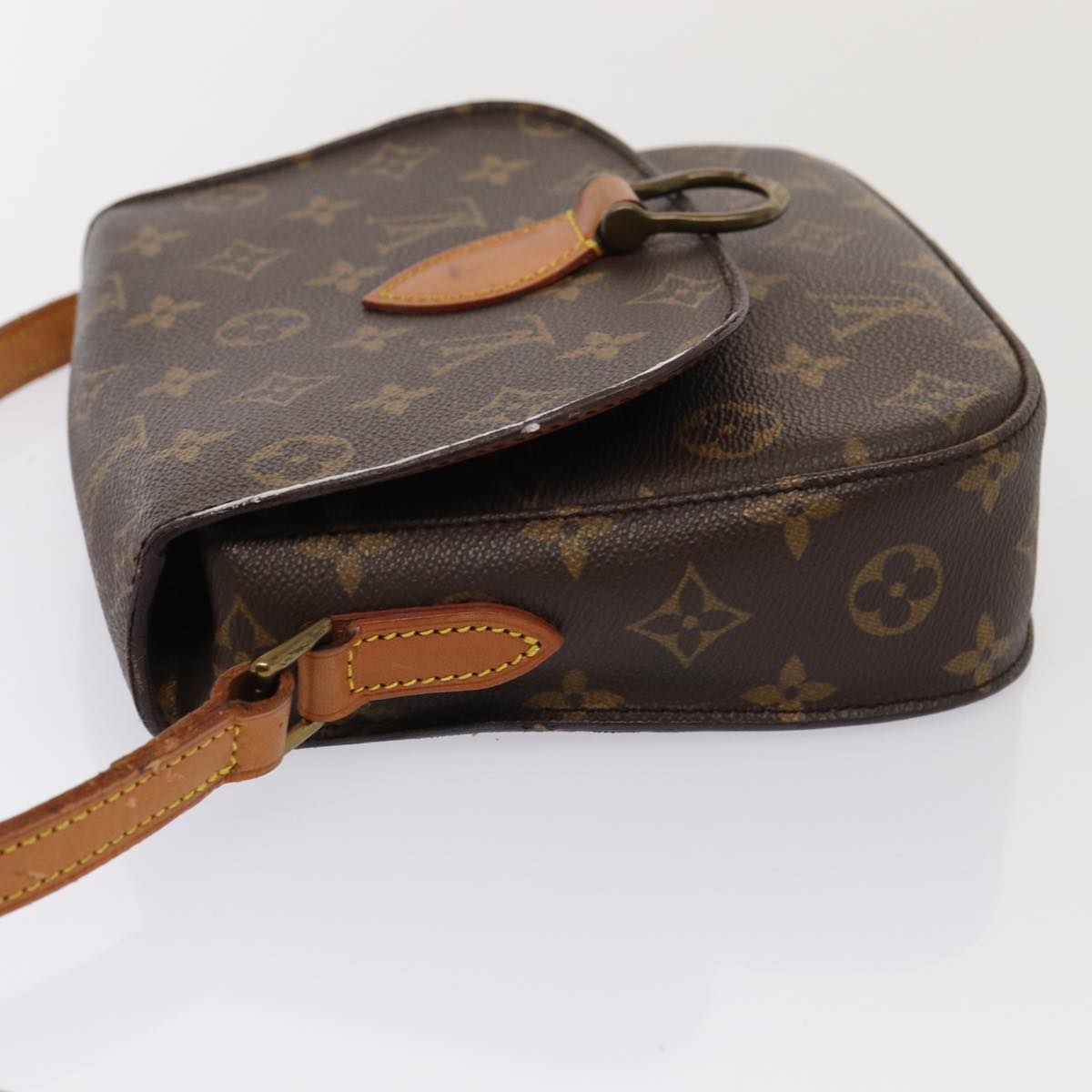 LOUIS VUITTON Monogram Saint Cloud MM Shoulder Bag M51243 LV Auth 84995