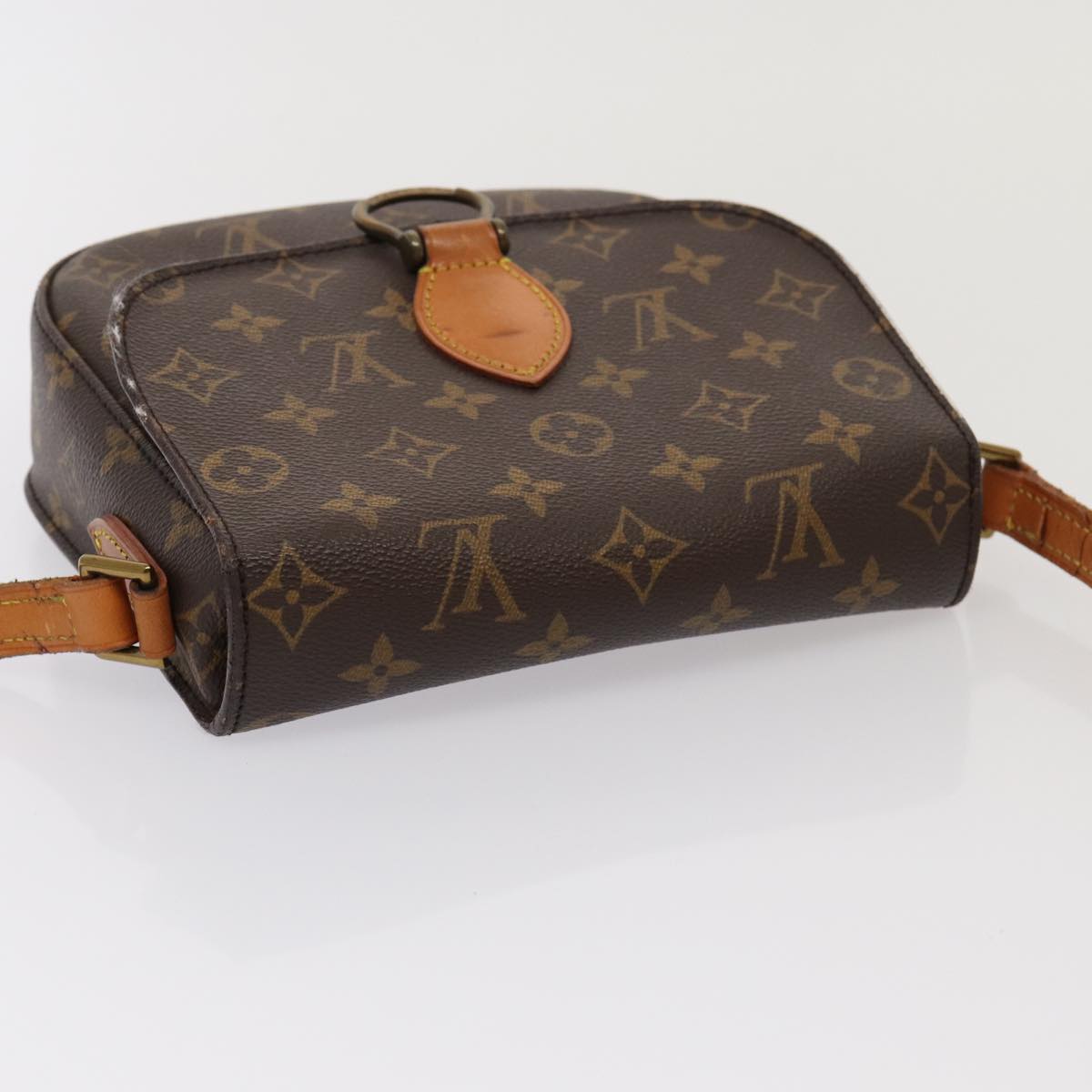 LOUIS VUITTON Monogram Saint Cloud MM Shoulder Bag M51243 LV Auth 84995