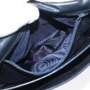 CELINE Macadam Canvas Shoulder Bag Black Auth 85006-29