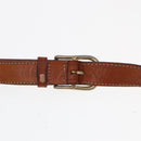 CELINE Macadam Canvas Shoulder Bag PVC Leather Brown Auth 85007-8