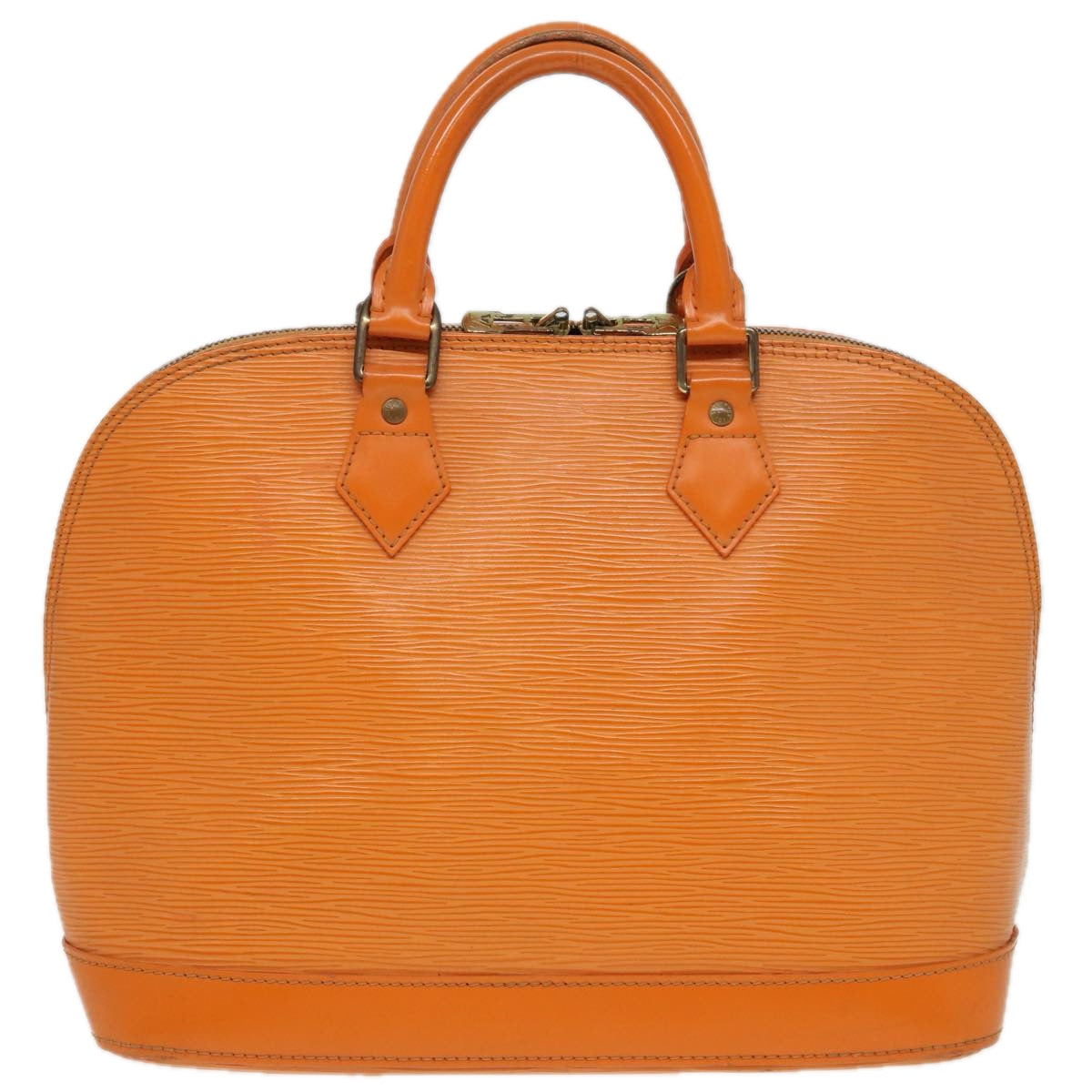 LOUIS VUITTON Epi Alma Hand Bag Orange Mandarin M5214H LV Auth 85015 - 0