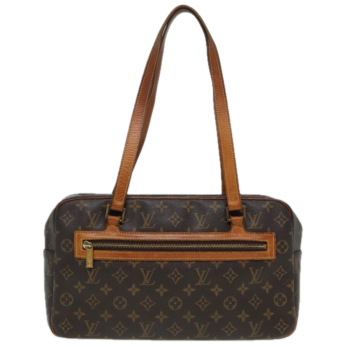 LOUIS VUITTON Monogram Cite GM Hand Bag M51181 LV Auth 85029