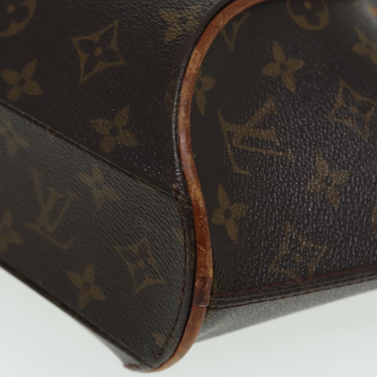 LOUIS VUITTON Monogram Ellipse PM Hand Bag M51127 LV Auth 85030