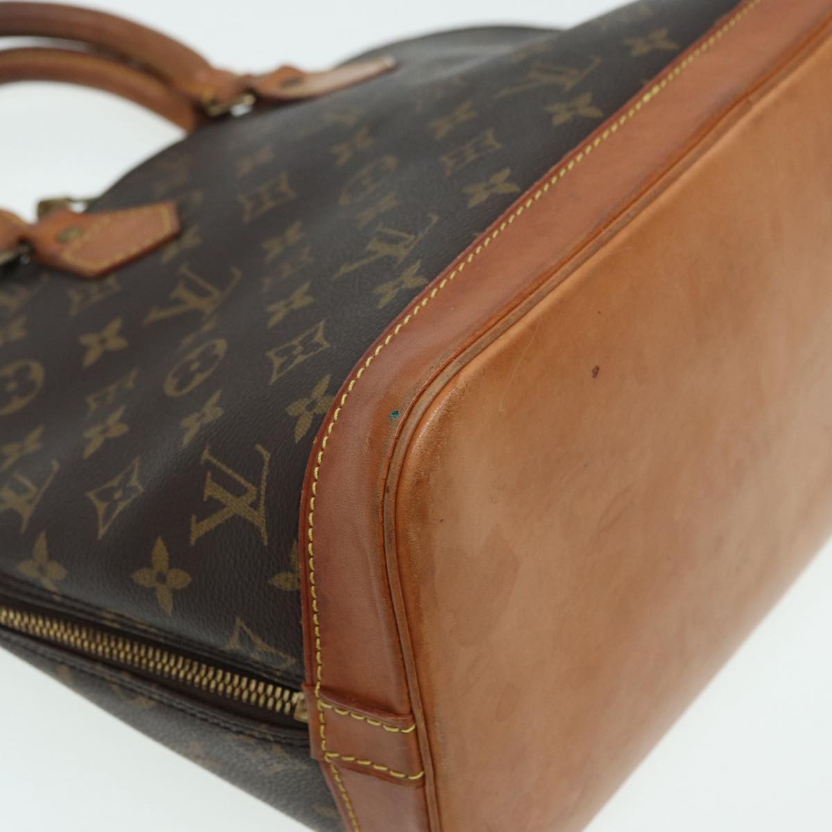 LOUIS VUITTON Monogram Alma Hand Bag M51130 LV Auth 85031