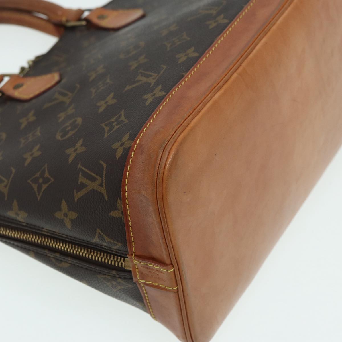 LOUIS VUITTON Monogram Alma Hand Bag M51130 LV Auth 85031