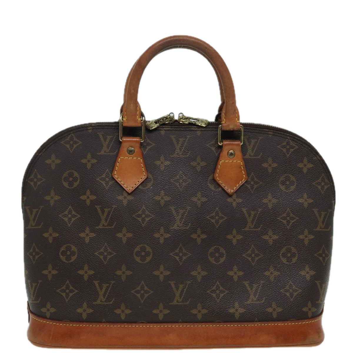 LOUIS VUITTON Monogram Alma Hand Bag M51130 LV Auth 85031