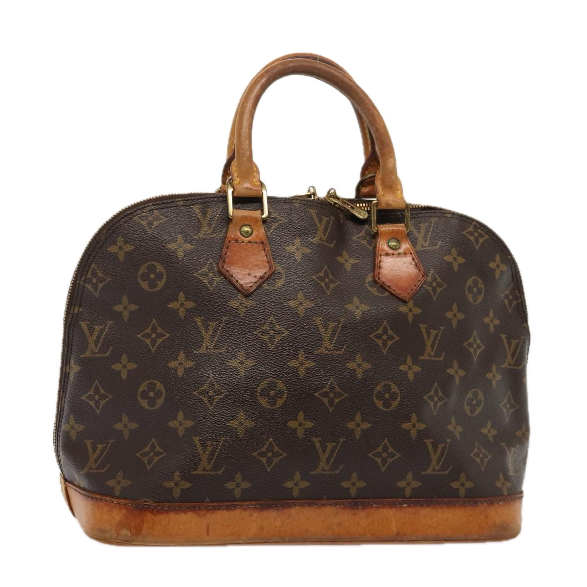 LOUIS VUITTON Monogram Alma Hand Bag M51130 LV Auth 85033