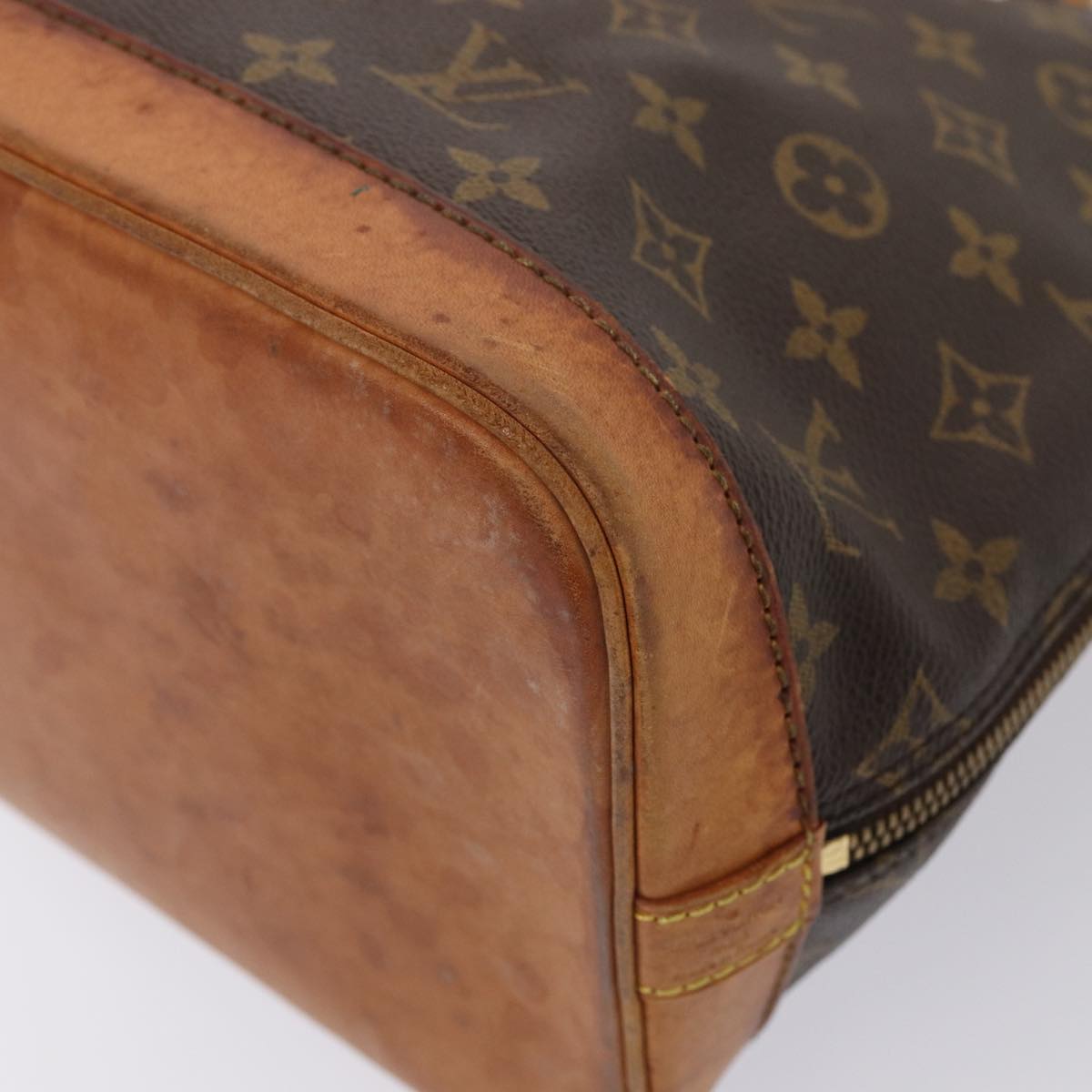 LOUIS VUITTON Monogram Alma Hand Bag M51130 LV Auth 85033