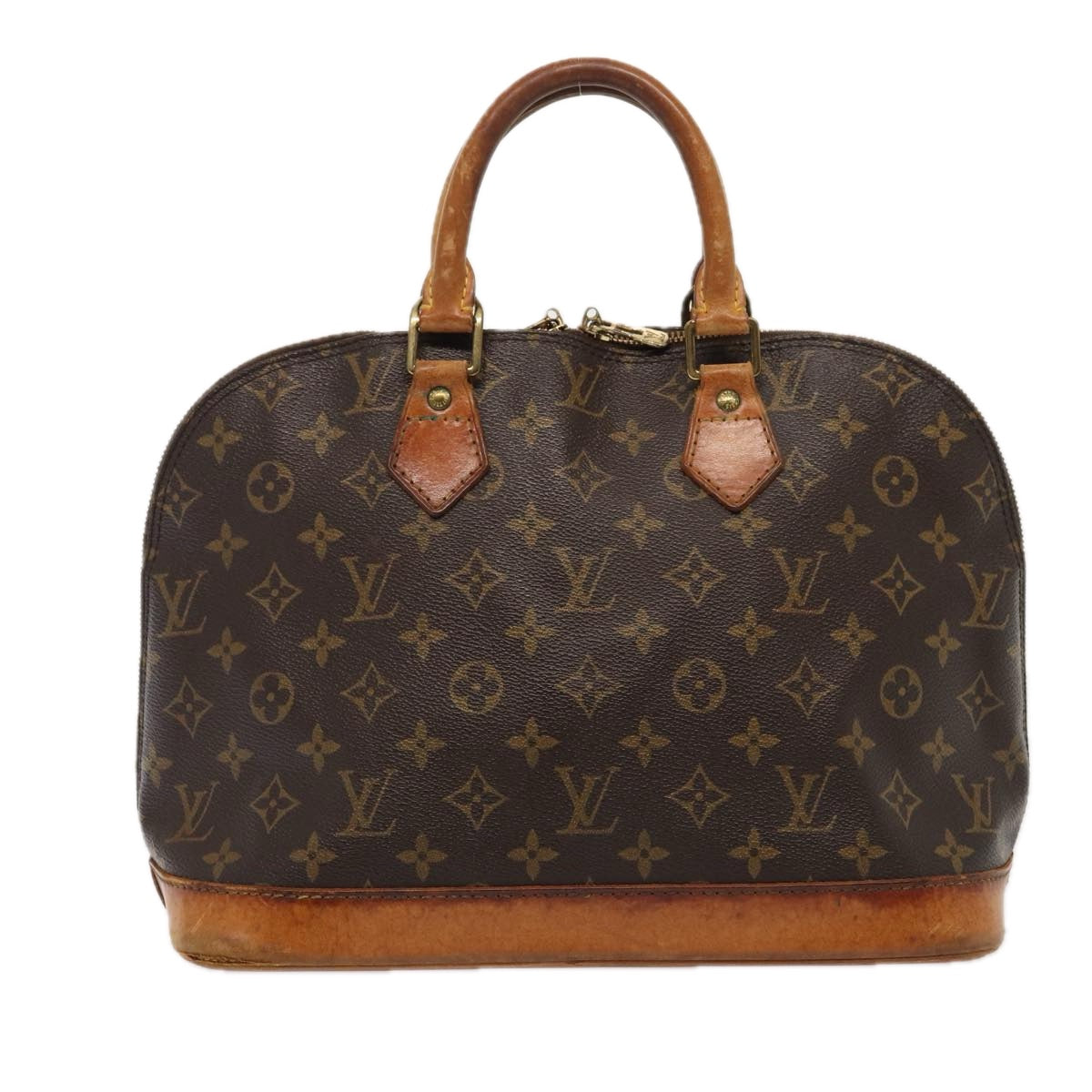 LOUIS VUITTON Monogram Alma Hand Bag M51130 LV Auth 85033